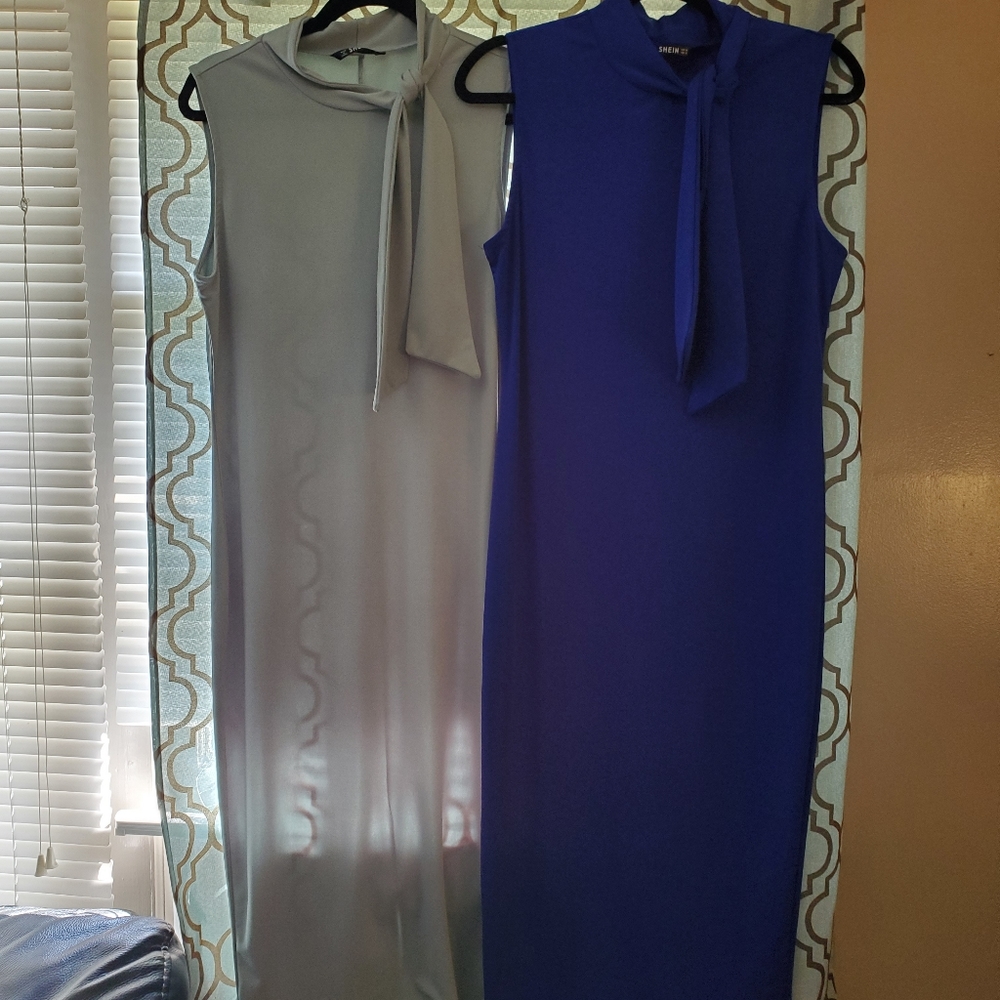 2 dresses from SHEIN